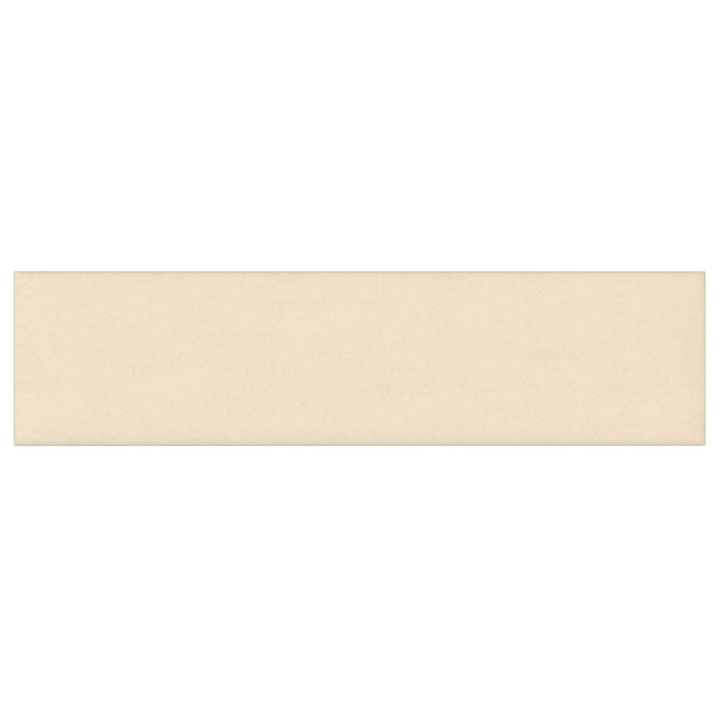 Wandhoofdbord 12 pcs Crème 60 x 15 cm Stof is nu te koop bij PeponiXL, paradijselijk wonen!