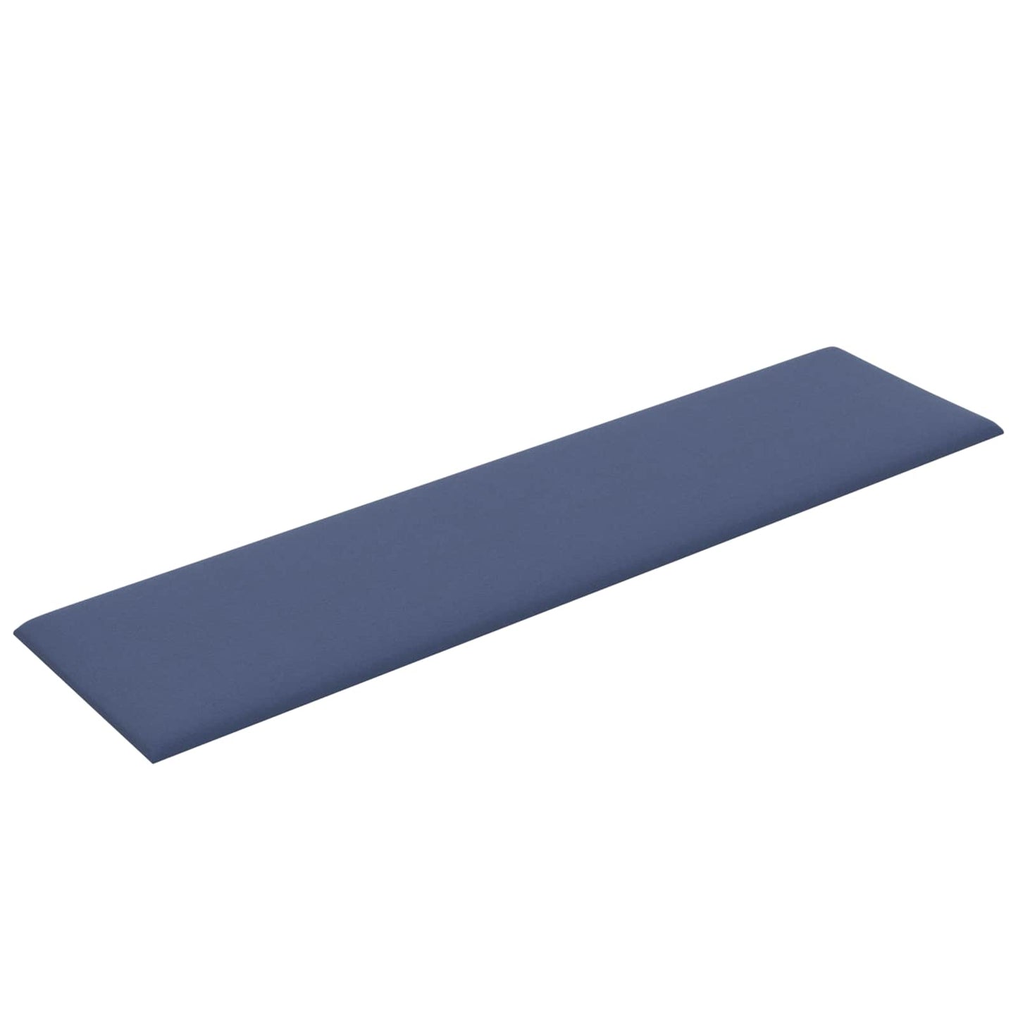 Wandhoofdbord 12 pcs Blauw 60 x 15 cm Stof is nu te koop bij PeponiXL, paradijselijk wonen!