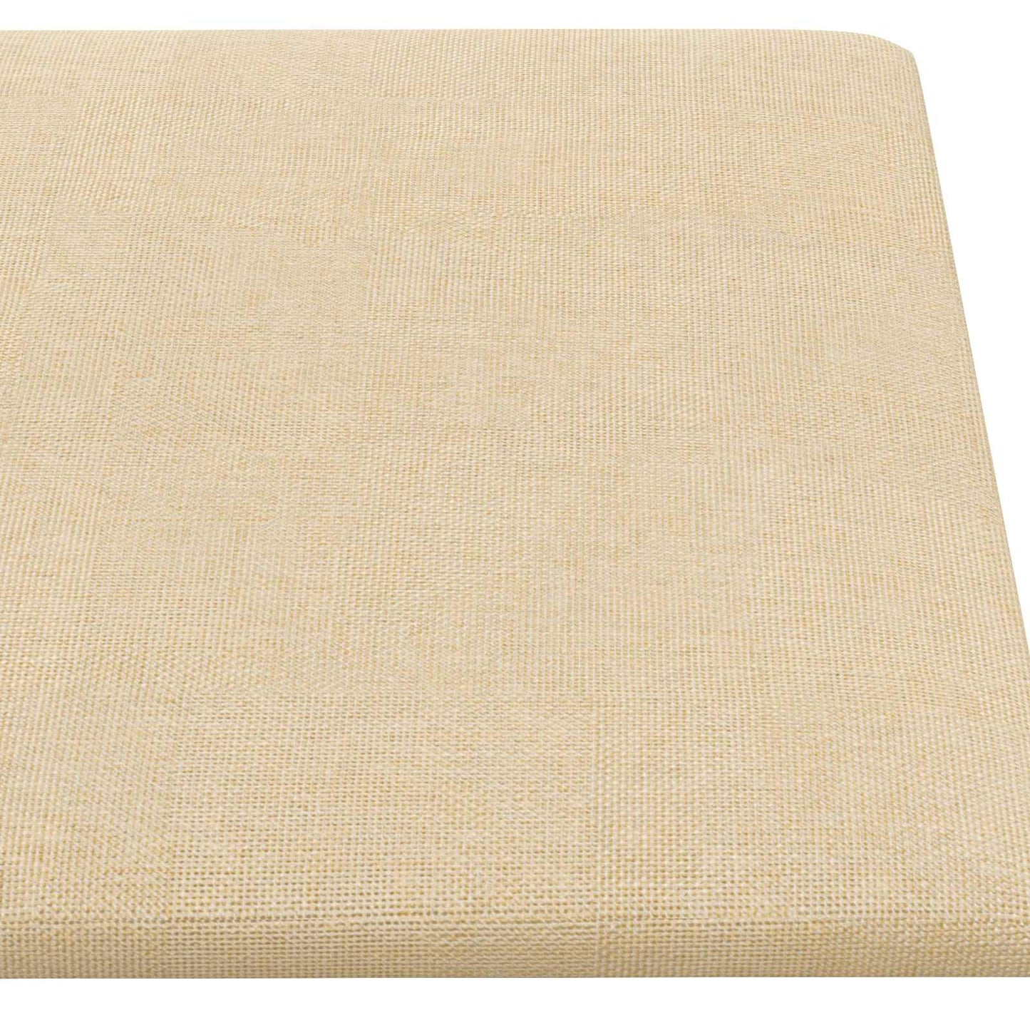 Wandhoofdbord 12 pcs Crème 60 x 30 cm Stof is nu te koop bij PeponiXL, paradijselijk wonen!
