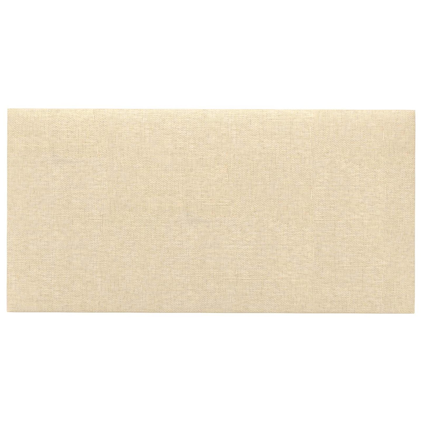 Wandhoofdbord 12 pcs Crème 60 x 30 cm Stof is nu te koop bij PeponiXL, paradijselijk wonen!