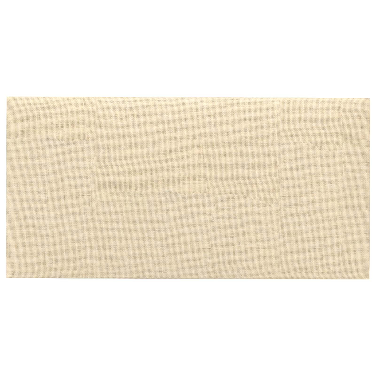 Wandhoofdbord 12 pcs Crème 60 x 30 cm Stof is nu te koop bij PeponiXL, paradijselijk wonen!
