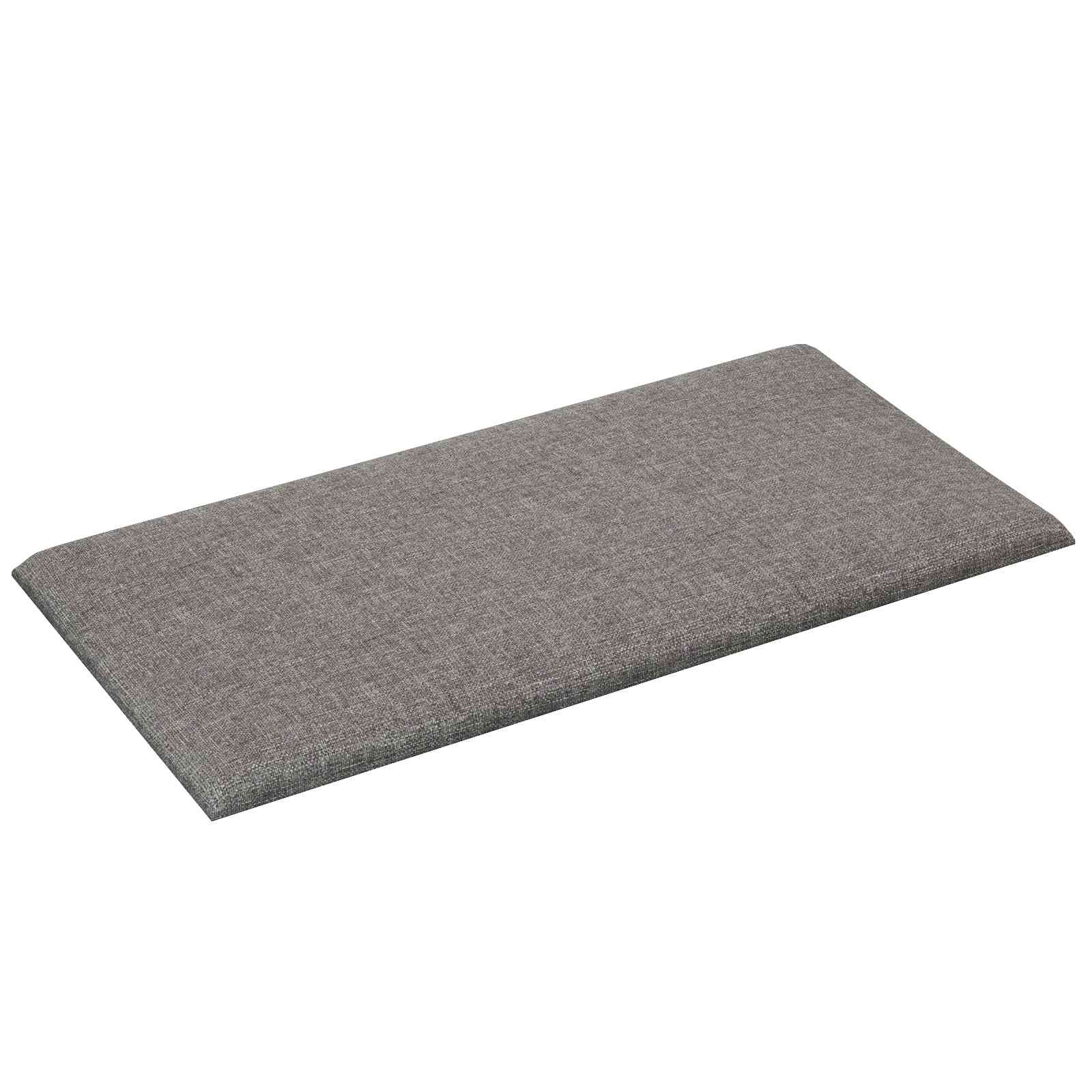Wandhoofdbord 12 pcs Lichtgrijs 60 x 30 cm Stof is nu te koop bij PeponiXL, paradijselijk wonen!