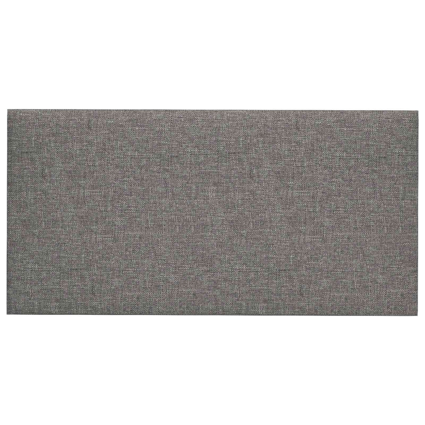 Wandhoofdbord 12 pcs Lichtgrijs 60 x 30 cm Stof is nu te koop bij PeponiXL, paradijselijk wonen!