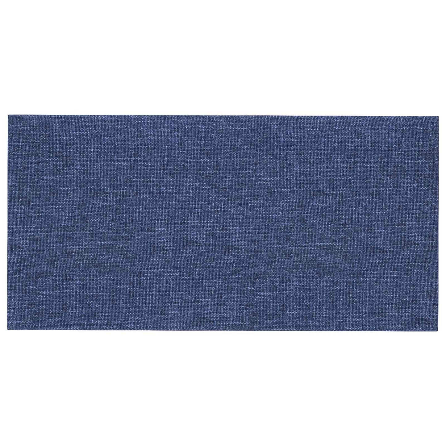 Wandhoofdbord 12 pcs Blauw 60 x 30 cm Stof is nu te koop bij PeponiXL, paradijselijk wonen!