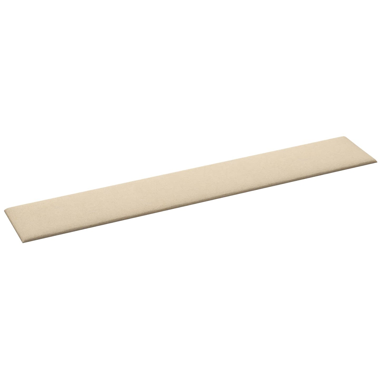 Wandhoofdbord 12 pcs Crème 90 x 15 cm Stof is nu te koop bij PeponiXL, paradijselijk wonen!