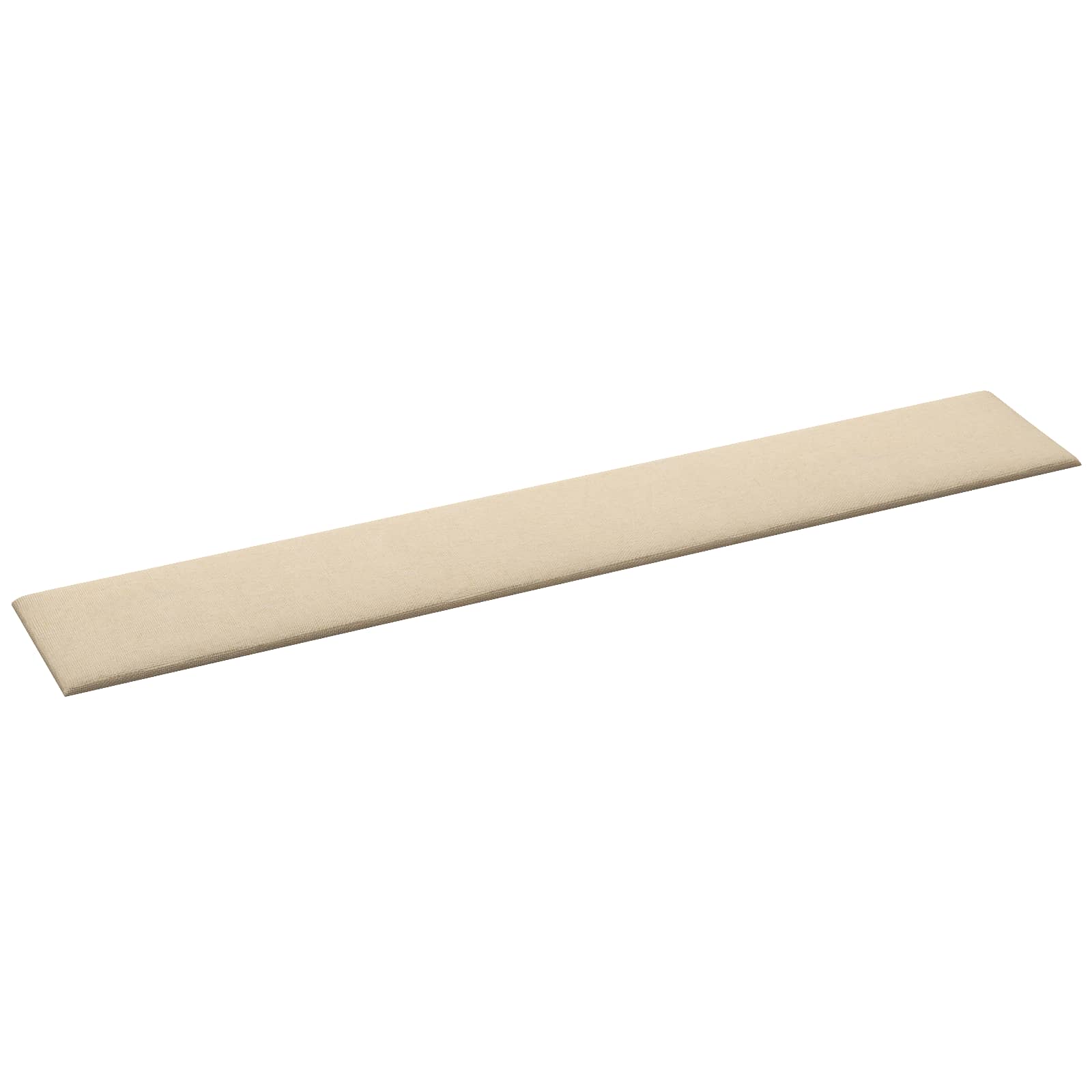 Wandhoofdbord 12 pcs Crème 90 x 15 cm Stof is nu te koop bij PeponiXL, paradijselijk wonen!