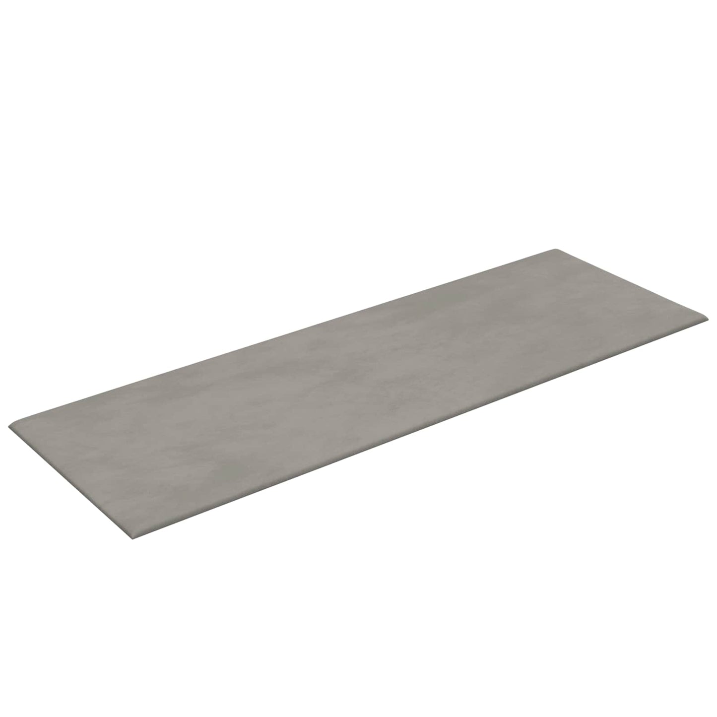 Wandhoofdbord 12 pcs Lichtgrijs Fluweel is nu te koop bij PeponiXL, paradijselijk wonen!