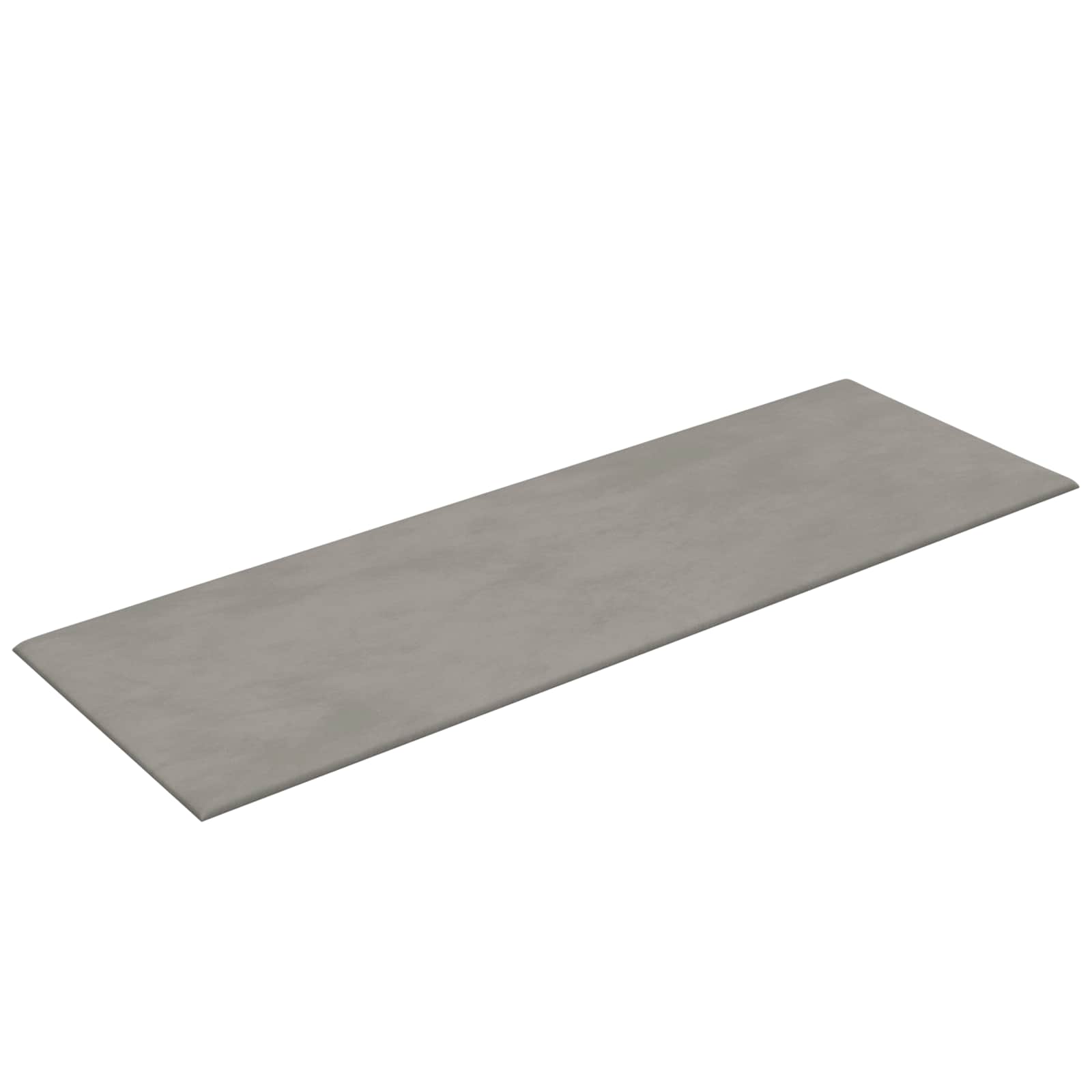 Wandhoofdbord 12 pcs Lichtgrijs Fluweel is nu te koop bij PeponiXL, paradijselijk wonen!
