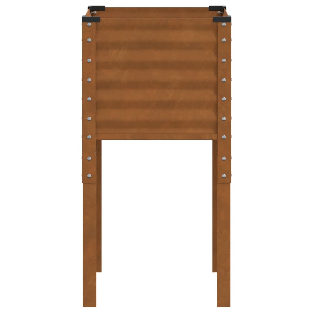 Plantenbak 45x45x88 cm weerbestendig staal is nu te koop bij PeponiXL, paradijselijk wonen!