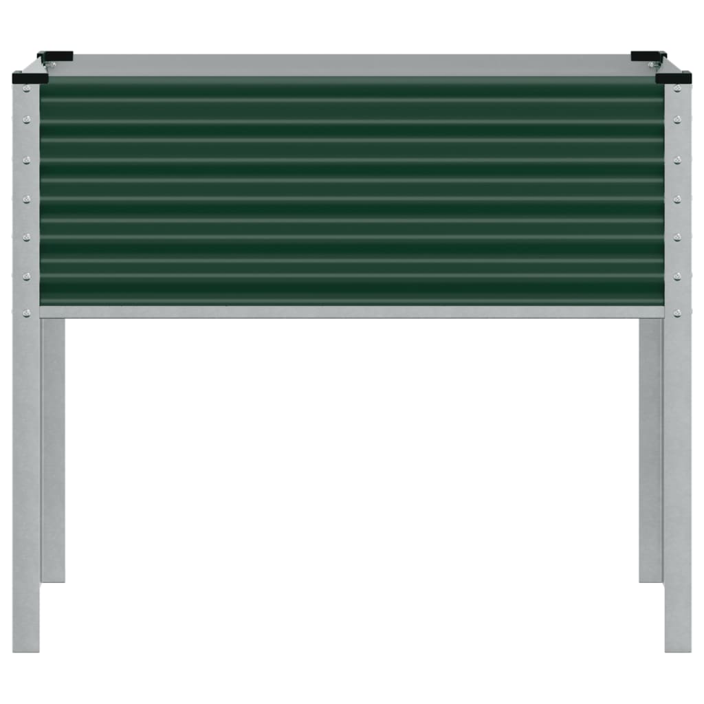 Plantenbak Groen 100x45x90 cm Staal is nu te koop bij PeponiXL, paradijselijk wonen!