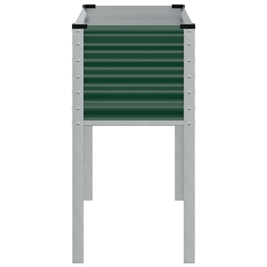 Plantenbak Groen 100x45x90 cm Staal is nu te koop bij PeponiXL, paradijselijk wonen!