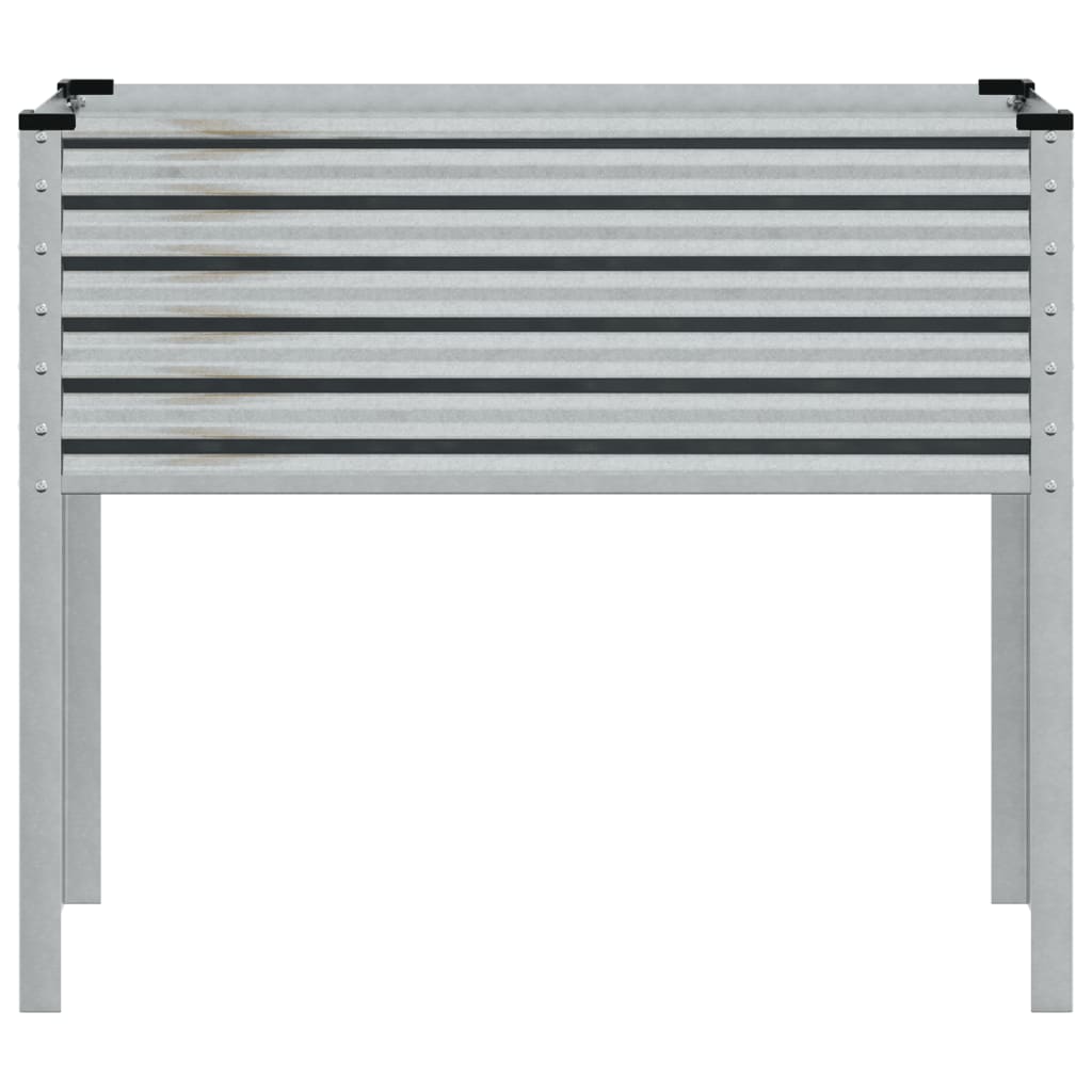 Plantenbak 100x45x90 cm gegalvaniseerd staal is nu te koop bij PeponiXL, paradijselijk wonen!
