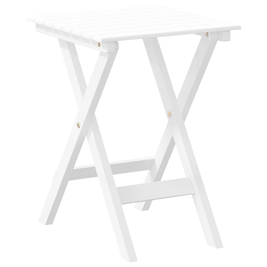 Schommelstoelen 2 st met inklapbare tafel populierenhout wit is nu te koop bij PeponiXL, paradijselijk wonen!