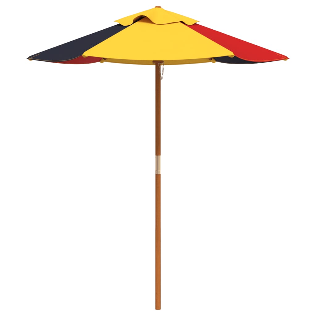 Picknicktafel voor 4 kinderen met parasol massief vurenhout is nu te koop bij PeponiXL, paradijselijk wonen!