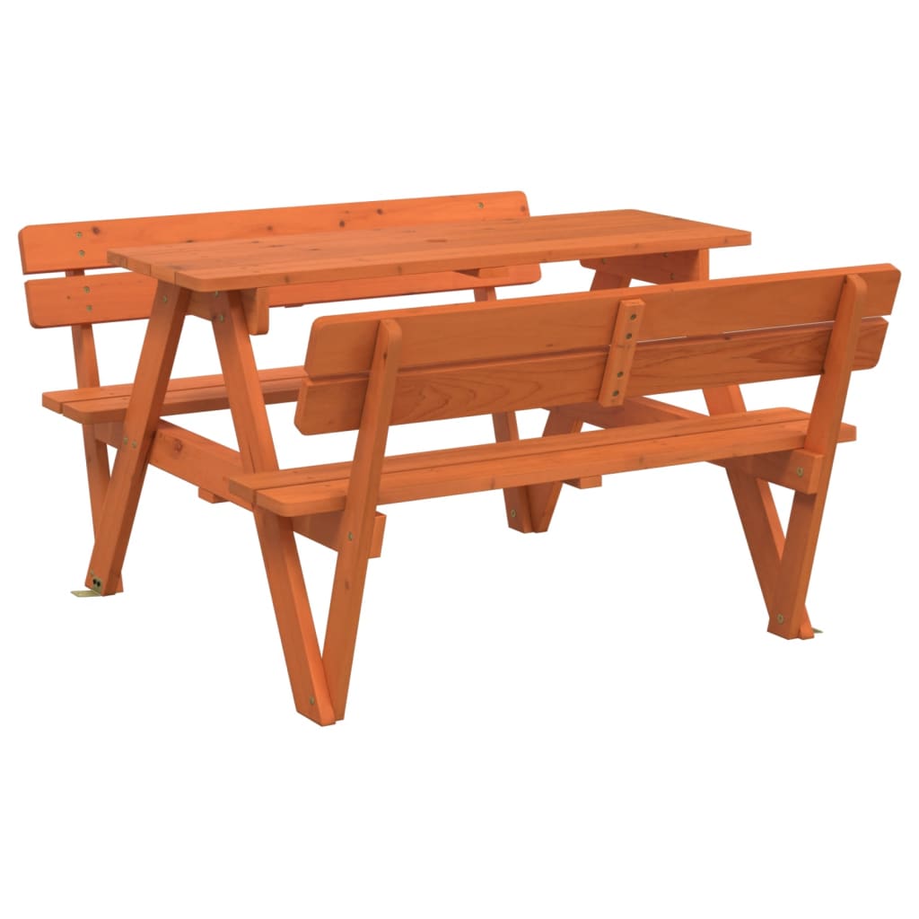 Picknicktafel voor 4 kinderen met parasol massief vurenhout is nu te koop bij PeponiXL, paradijselijk wonen!