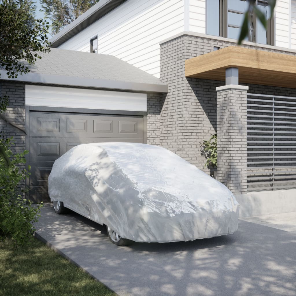 Autohoes voor sedan met gespriemen M volledig zilverkleurig is nu te koop bij PeponiXL, paradijselijk wonen!