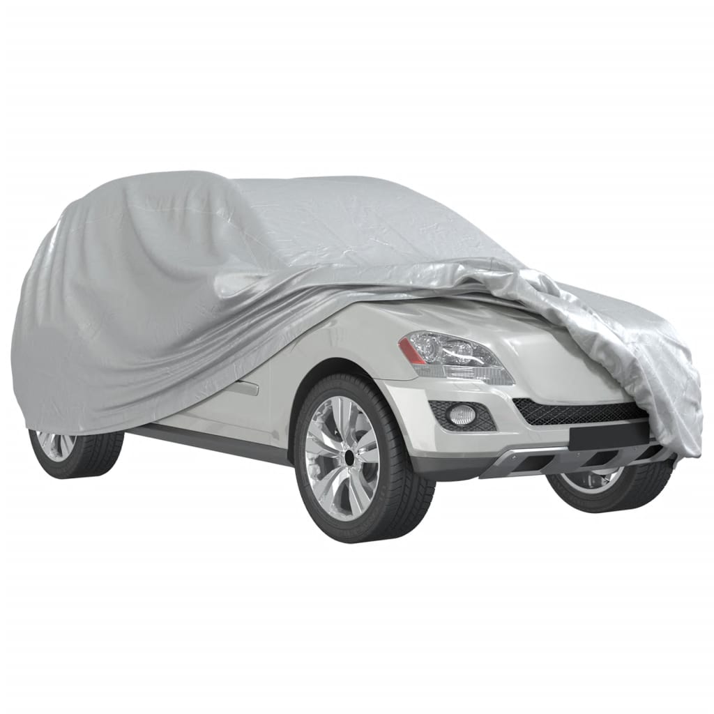 Autohoes voor SUV met gespriemen L volledig zilverkleurig is nu te koop bij PeponiXL, paradijselijk wonen!