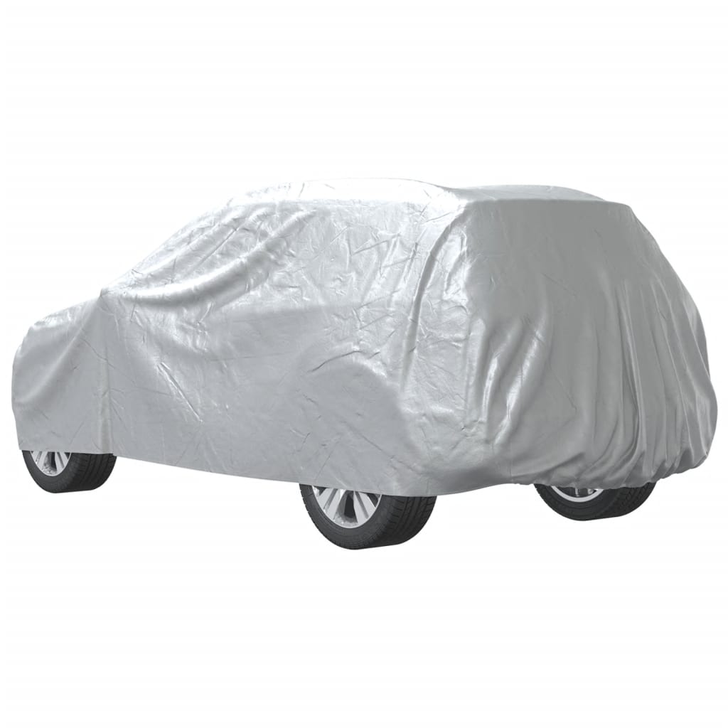 Autohoes voor SUV met gespriemen L volledig zilverkleurig is nu te koop bij PeponiXL, paradijselijk wonen!