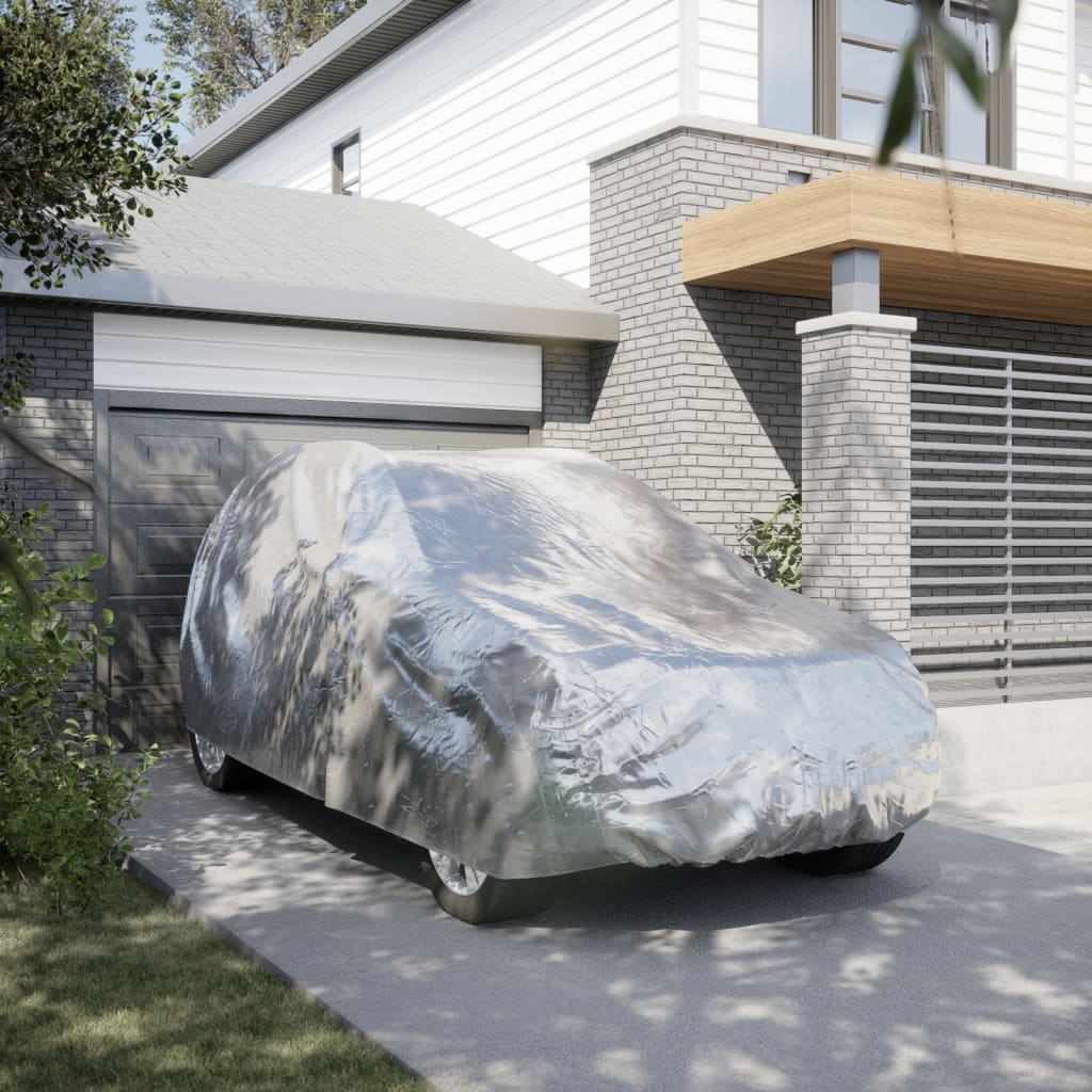 Autohoes voor SUV met gespriemen L volledig zilverkleurig is nu te koop bij PeponiXL, paradijselijk wonen!