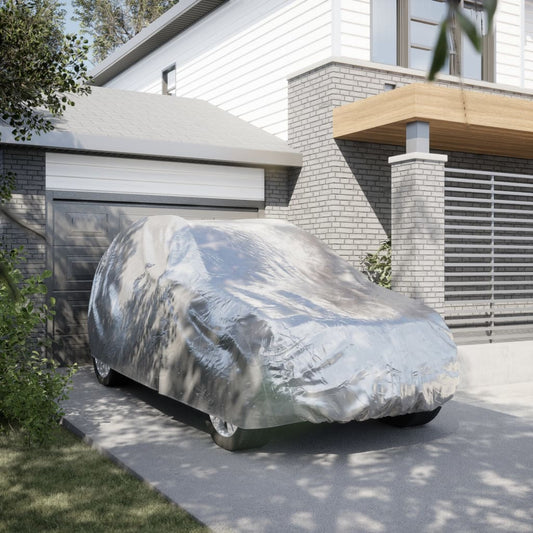 Autohoes voor SUV met gespriemen L volledig zilverkleurig is nu te koop bij PeponiXL, paradijselijk wonen!