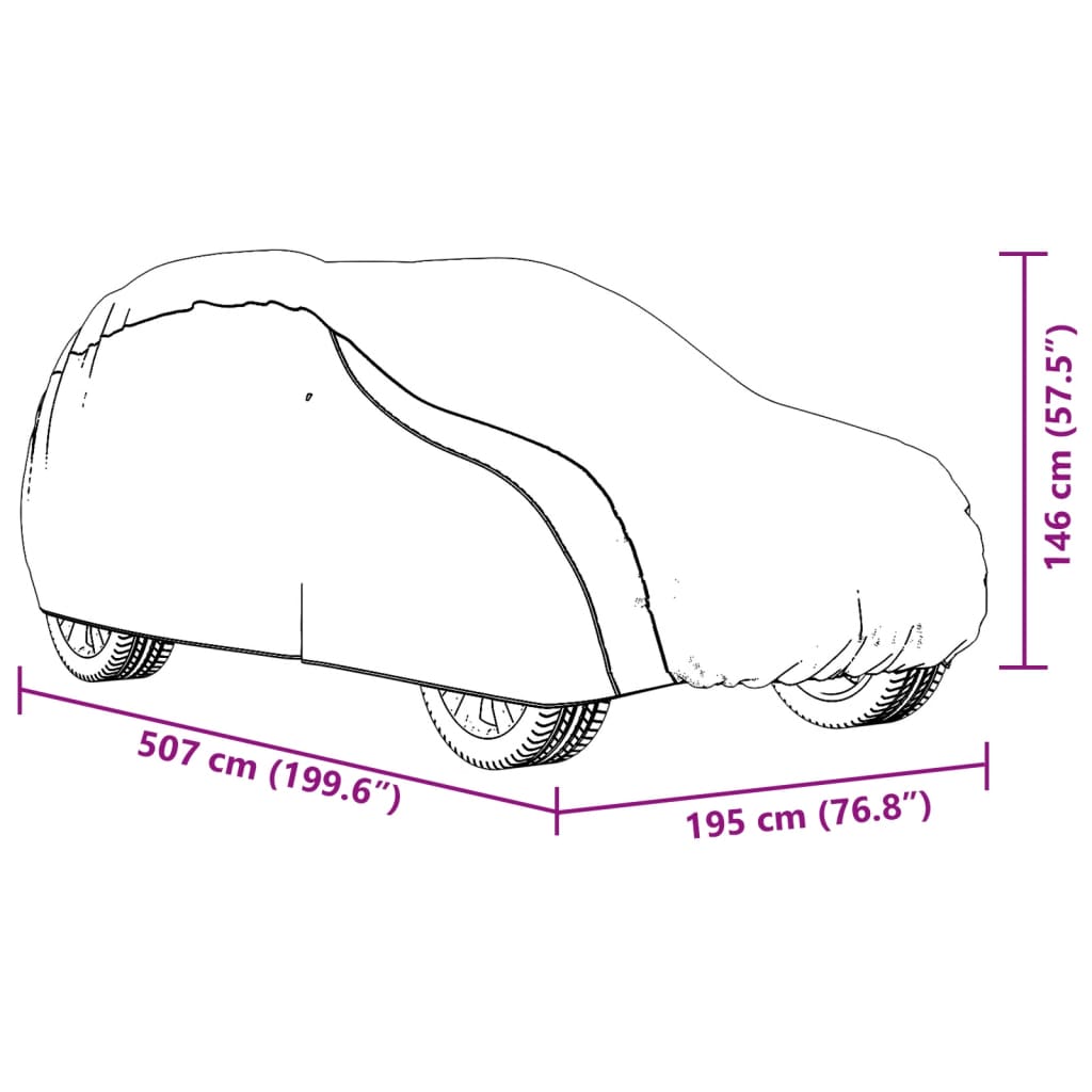 Autohoes voor SUV met gespriemen XL volledig zilverkleurig is nu te koop bij PeponiXL, paradijselijk wonen!