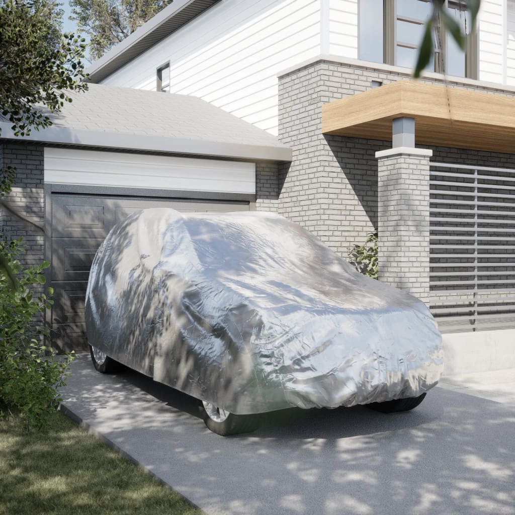 Autohoes voor SUV met gespriemen XL volledig zilverkleurig is nu te koop bij PeponiXL, paradijselijk wonen!