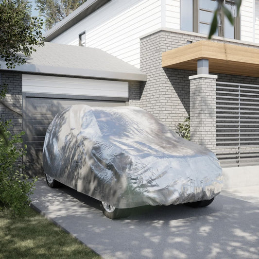 Autohoes voor SUV met gespriemen XL volledig zilverkleurig is nu te koop bij PeponiXL, paradijselijk wonen!