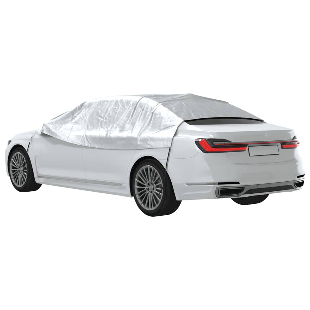 Autohoes half met haken L zilverkleurig is nu te koop bij PeponiXL, paradijselijk wonen!