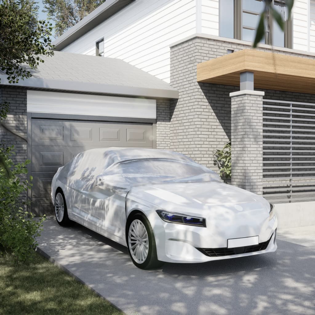 Autohoes half met haken XL zilverkleurig is nu te koop bij PeponiXL, paradijselijk wonen!
