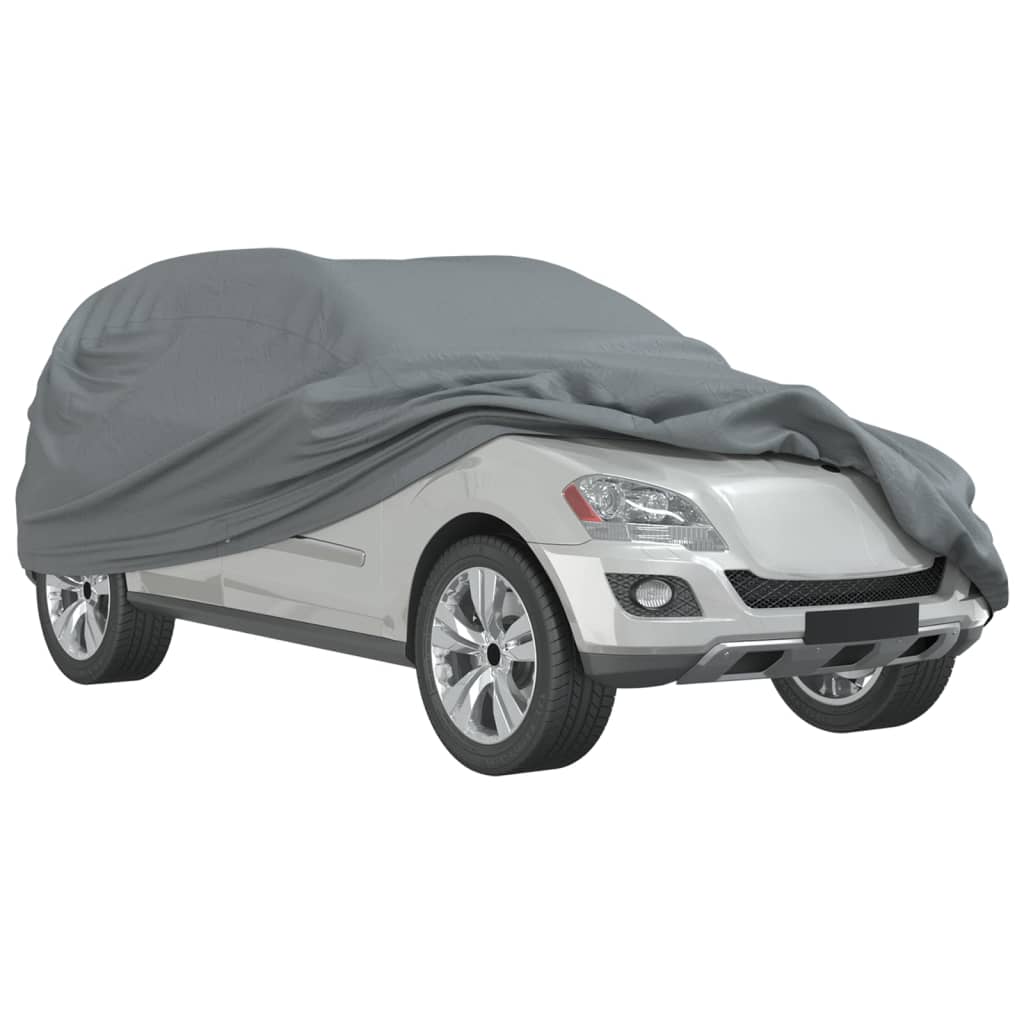 Autohoes voor SUV M nonwoven stof volledig grijs is nu te koop bij PeponiXL, paradijselijk wonen!