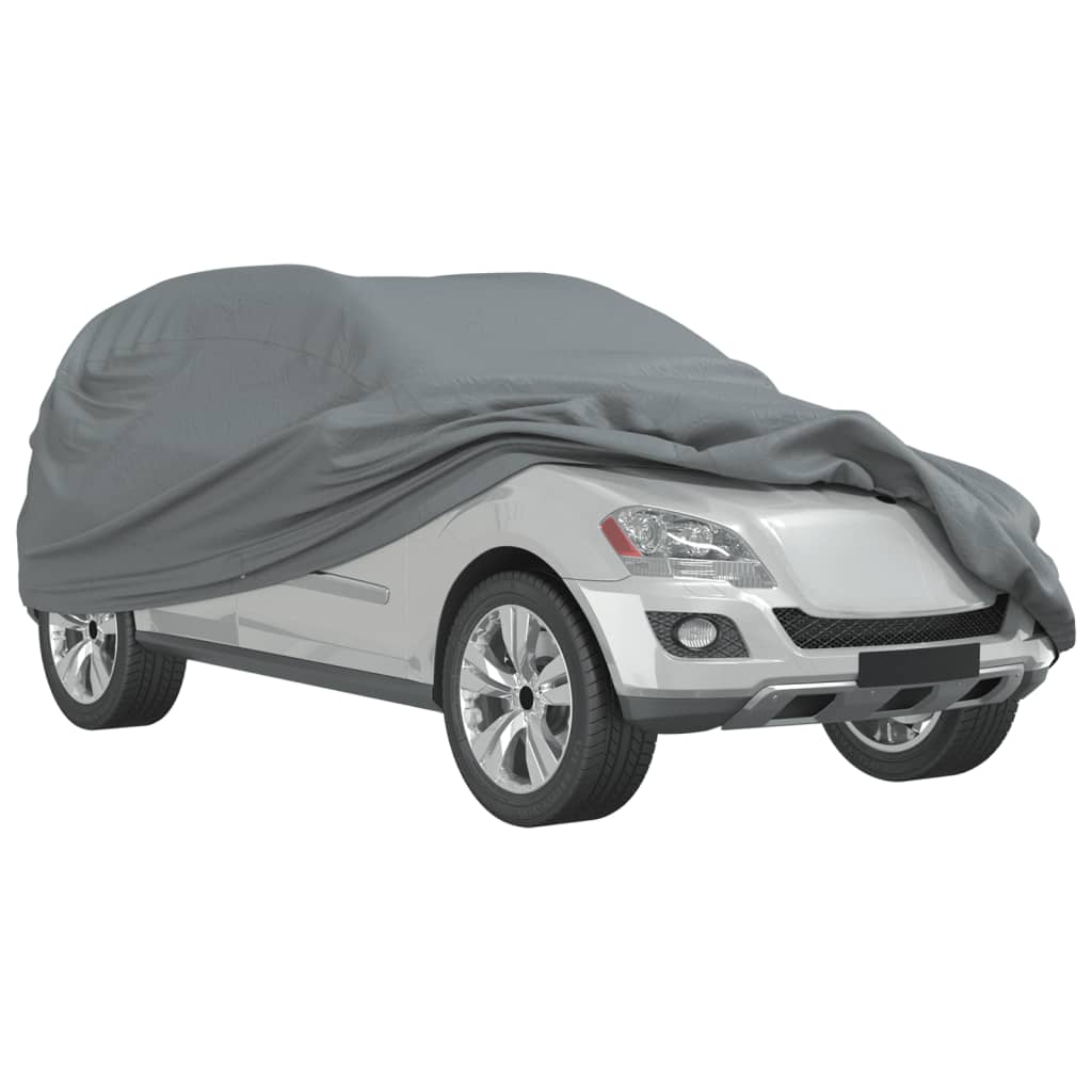 Autohoes voor SUV L nonwoven stof volledig grijs is nu te koop bij PeponiXL, paradijselijk wonen!