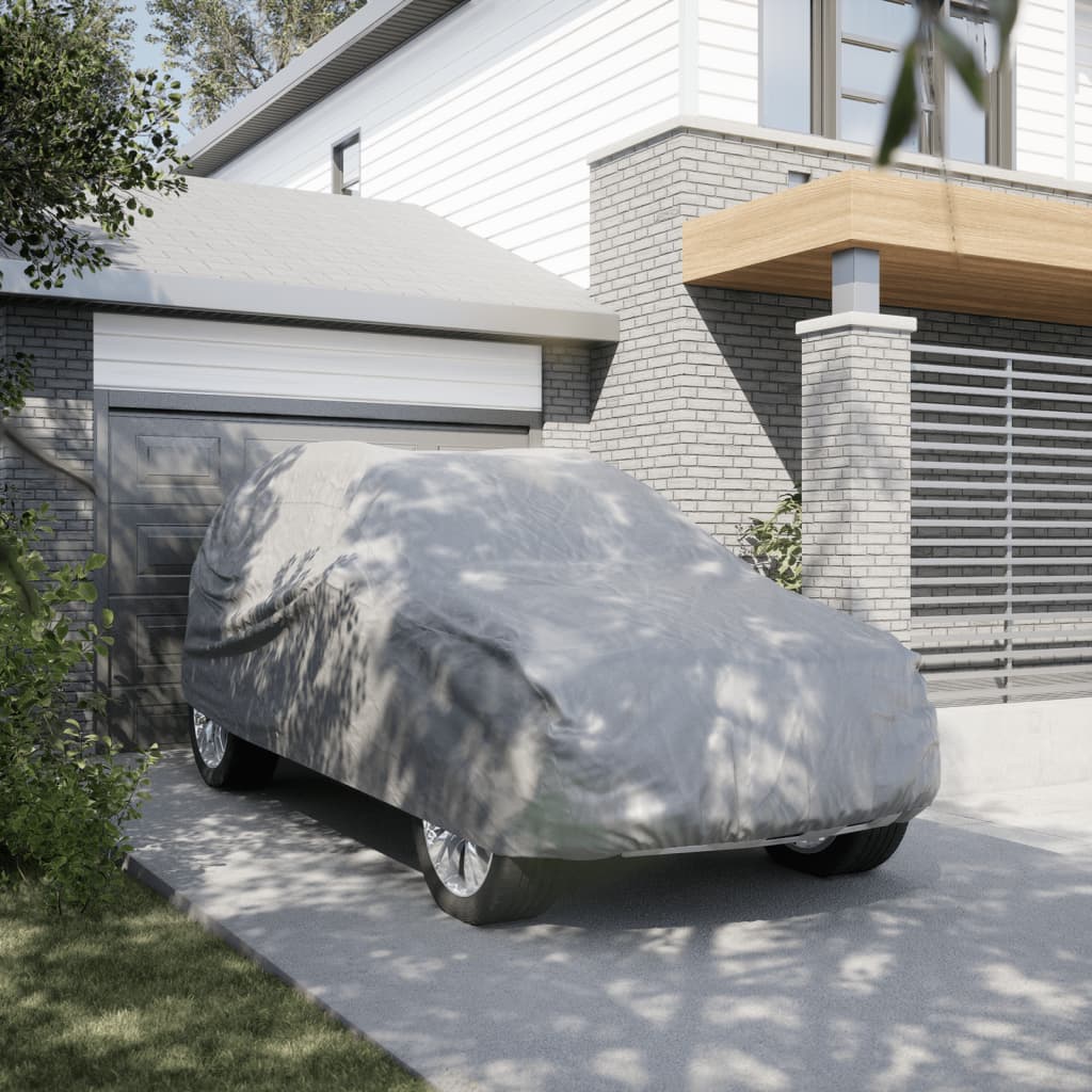 Autohoes voor SUV XL nonwoven stof volledig grijs is nu te koop bij PeponiXL, paradijselijk wonen!