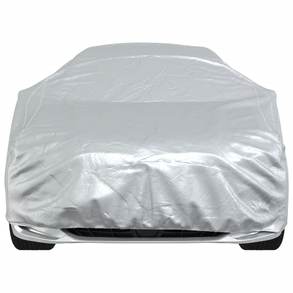 Autohoes voor sedan met gespriemen M PEVA zilverkleurig is nu te koop bij PeponiXL, paradijselijk wonen!