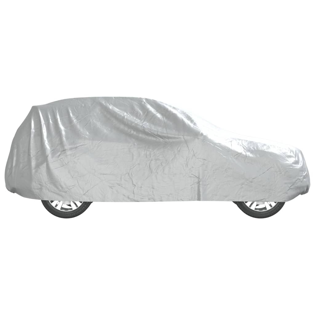 Autohoes voor SUV met gespriemen M volledig PEVA zilverkleurig is nu te koop bij PeponiXL, paradijselijk wonen!