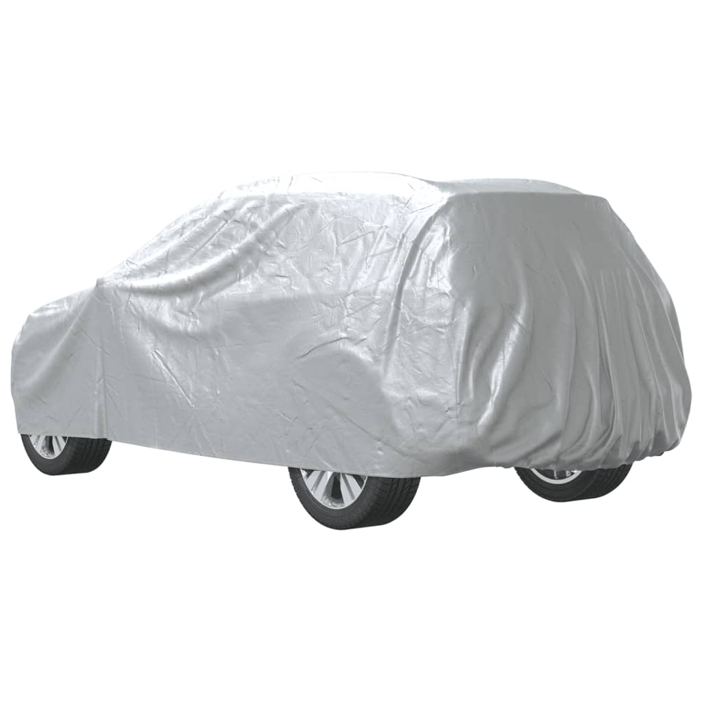 Autohoes voor SUV met gespriemen M volledig PEVA zilverkleurig is nu te koop bij PeponiXL, paradijselijk wonen!