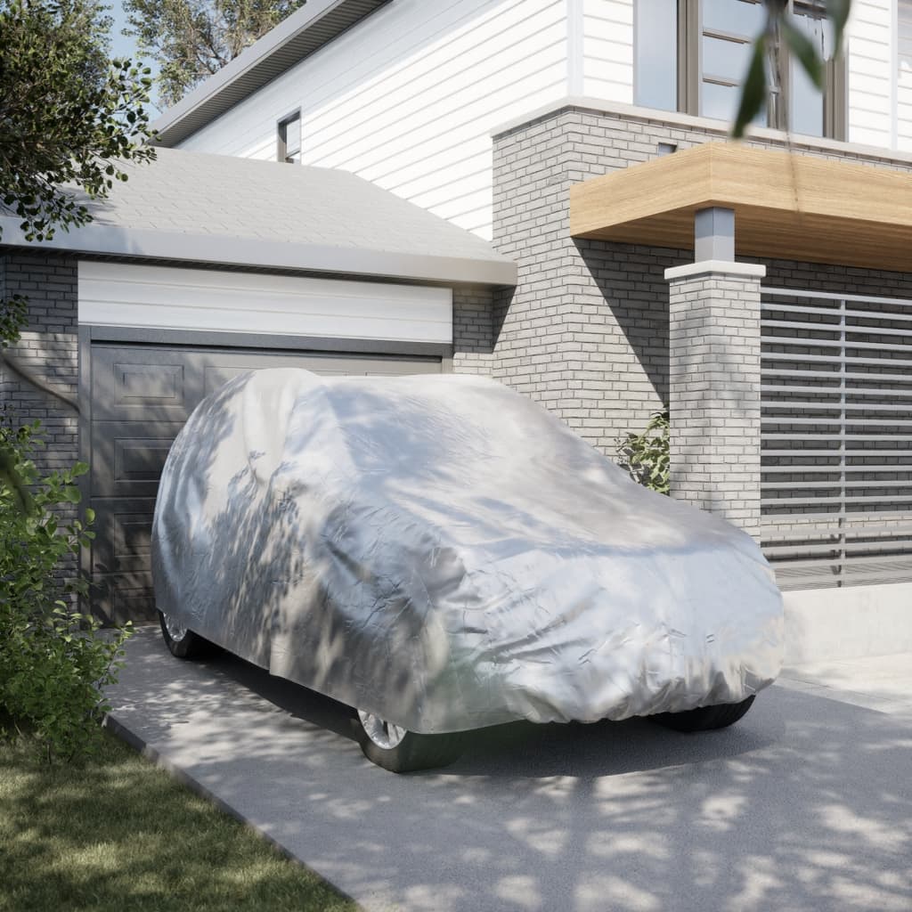 Autohoes voor SUV met gespriemen M volledig PEVA zilverkleurig is nu te koop bij PeponiXL, paradijselijk wonen!