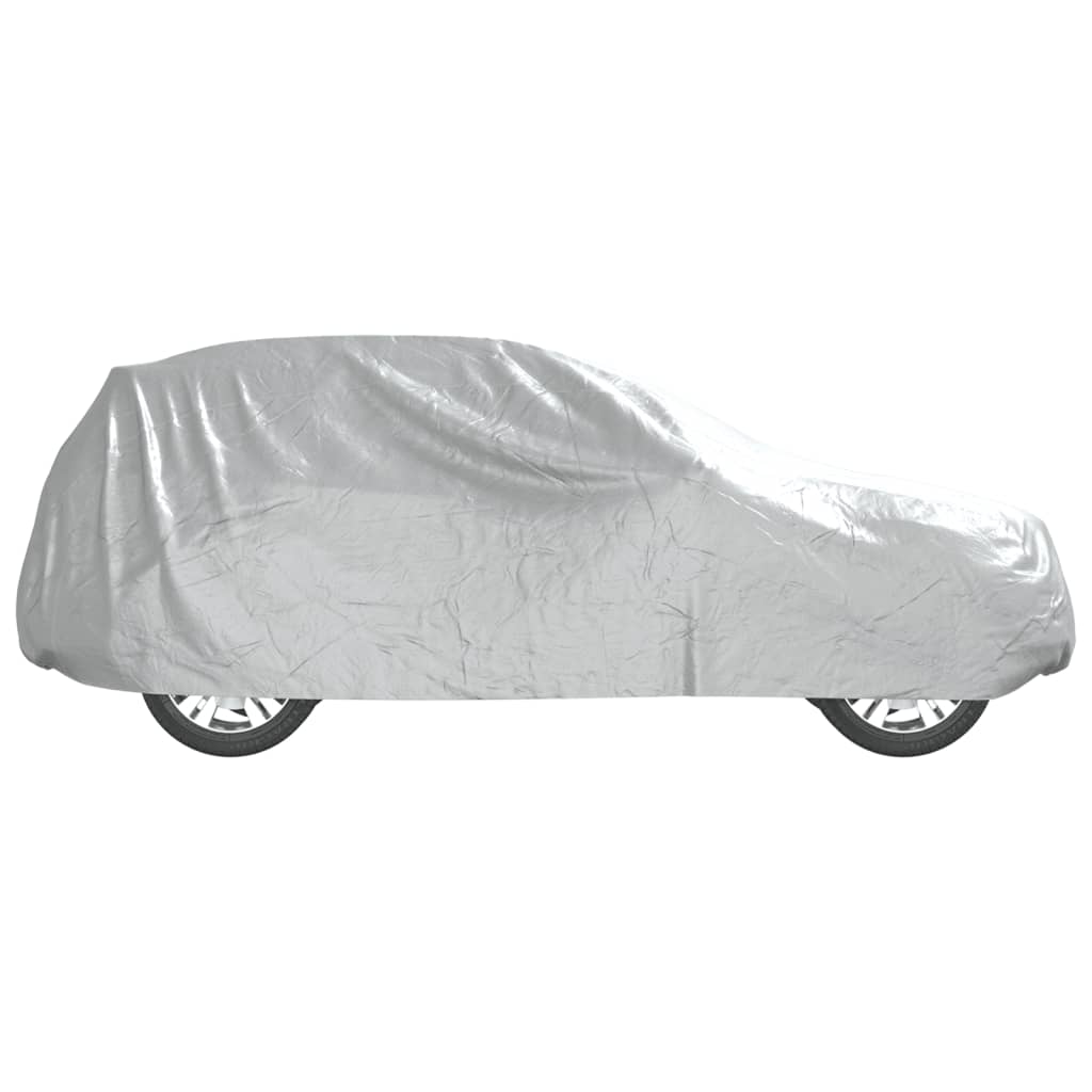 Autohoes voor SUV met gespriemen L volledig PEVA zilverkleurig is nu te koop bij PeponiXL, paradijselijk wonen!