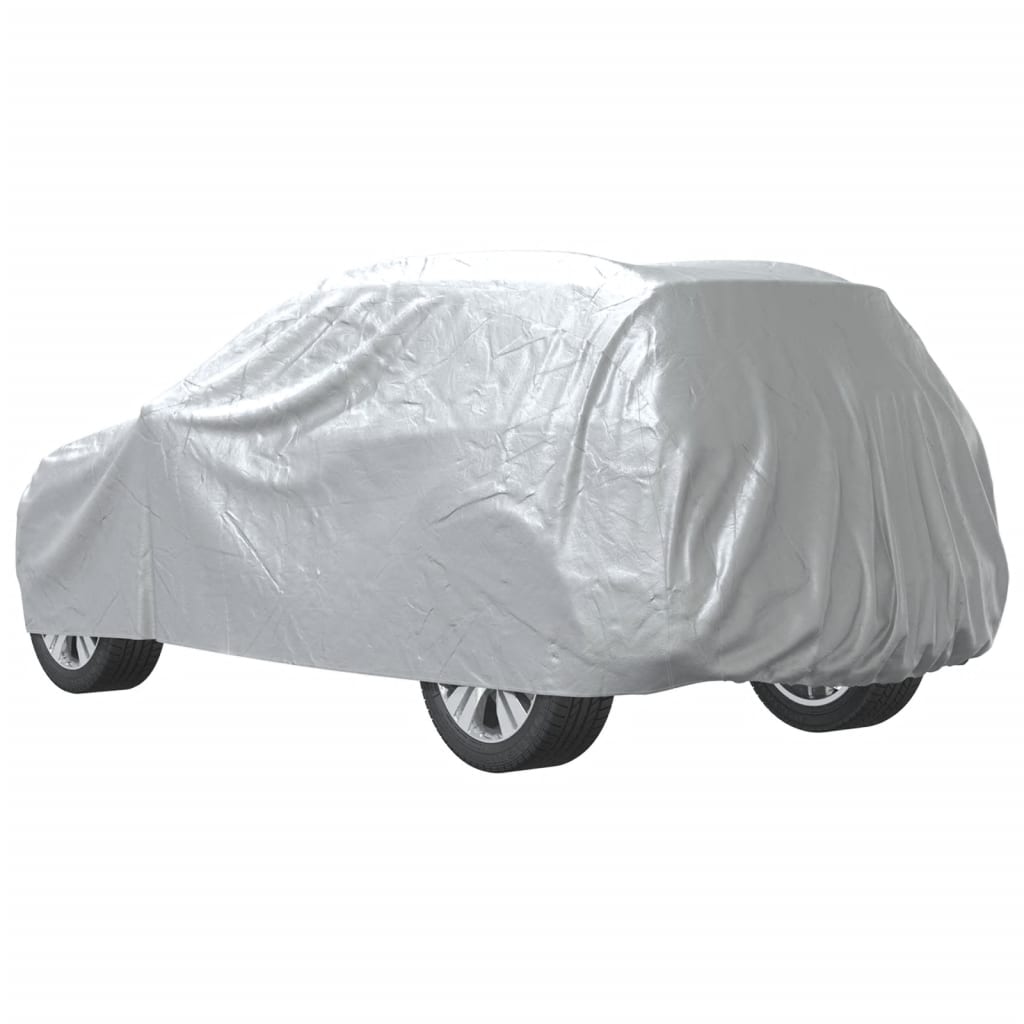 Autohoes voor SUV met gespriemen L volledig PEVA zilverkleurig is nu te koop bij PeponiXL, paradijselijk wonen!