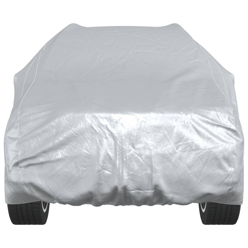 Autohoes voor SUV met gespriemen XL volledig PEVA zilverkleurig is nu te koop bij PeponiXL, paradijselijk wonen!
