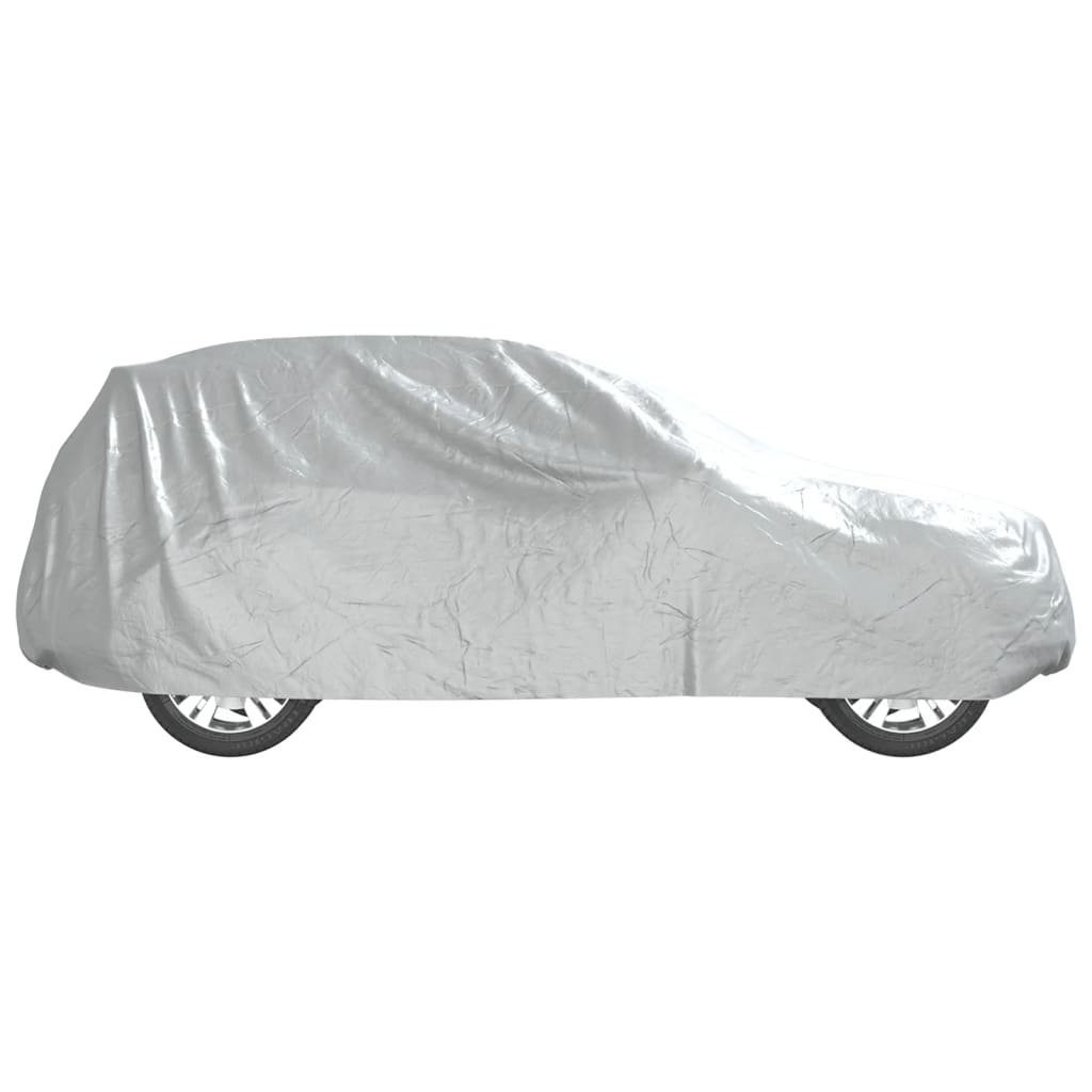 Autohoes voor SUV met gespriemen XL volledig PEVA zilverkleurig is nu te koop bij PeponiXL, paradijselijk wonen!