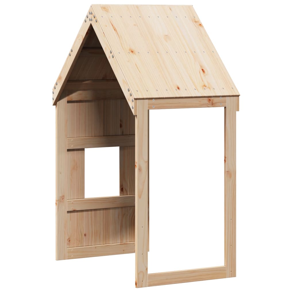Kinderbedhuisje 60x89x134,5 cm massief grenenhout is nu te koop bij PeponiXL, paradijselijk wonen!
