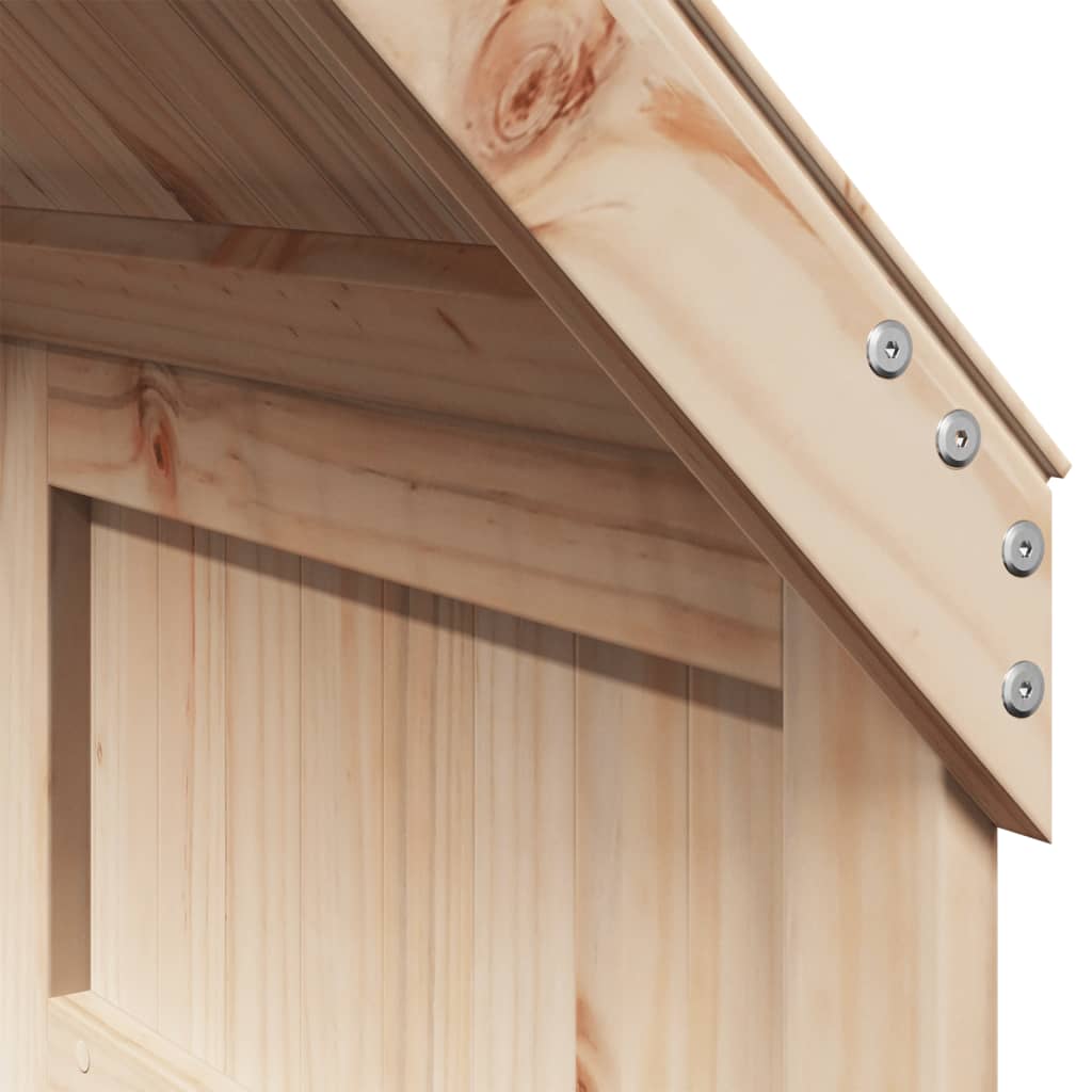 Kinderbedhuisje 60x89x134,5 cm massief grenenhout is nu te koop bij PeponiXL, paradijselijk wonen!