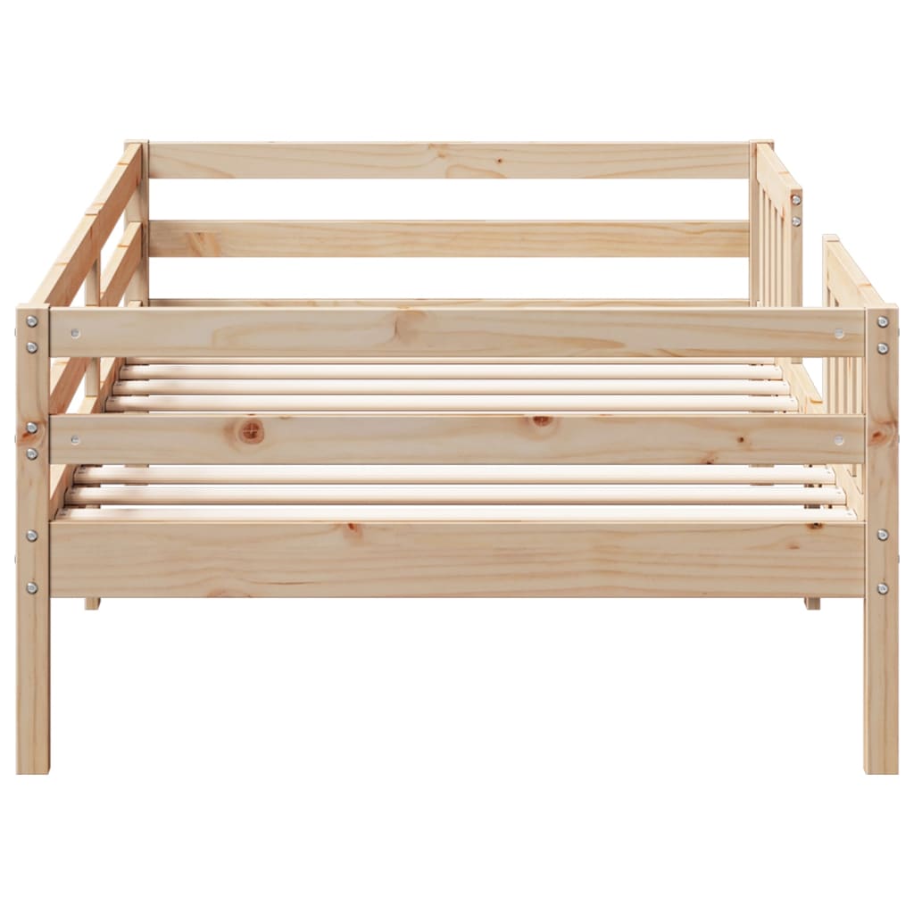 Bedframe zonder matras massief grenenhout 100x200 cm is nu te koop bij PeponiXL, paradijselijk wonen!