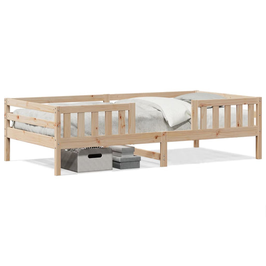 Bedframe zonder matras massief grenenhout 100x200 cm is nu te koop bij PeponiXL, paradijselijk wonen!