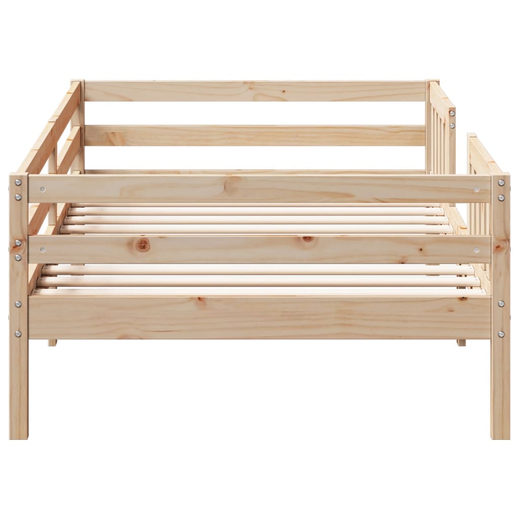 Bedframe zonder matras massief grenenhout 90x200 cm is nu te koop bij PeponiXL, paradijselijk wonen!