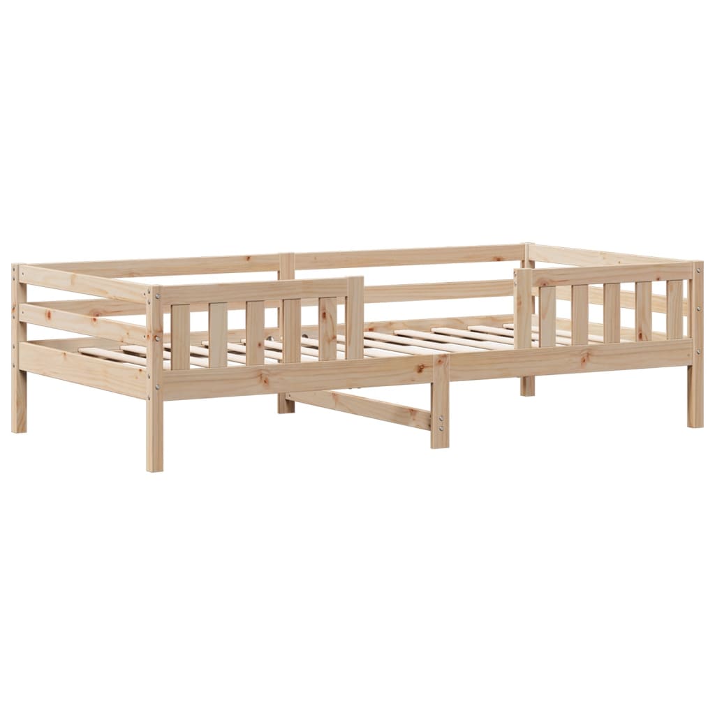 Bedframe zonder matras massief grenenhout 80x200 cm is nu te koop bij PeponiXL, paradijselijk wonen!