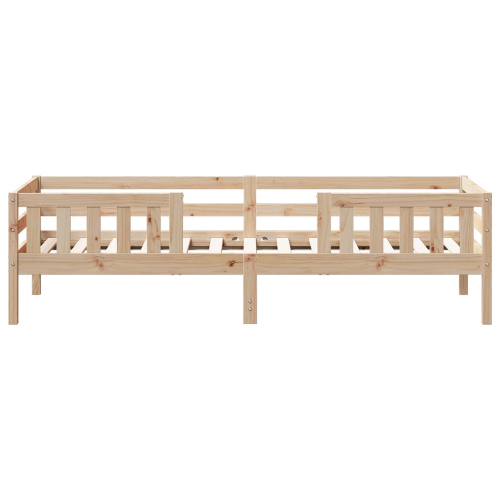 Bedframe zonder matras massief grenenhout 75x190 cm is nu te koop bij PeponiXL, paradijselijk wonen!
