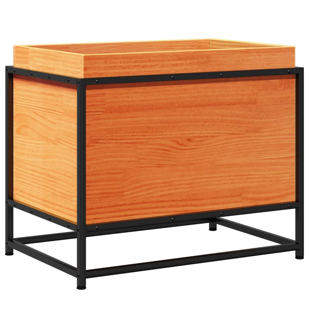 Plantenbak 60x40x50 cm massief grenenhout wasbruin is nu te koop bij PeponiXL, paradijselijk wonen!