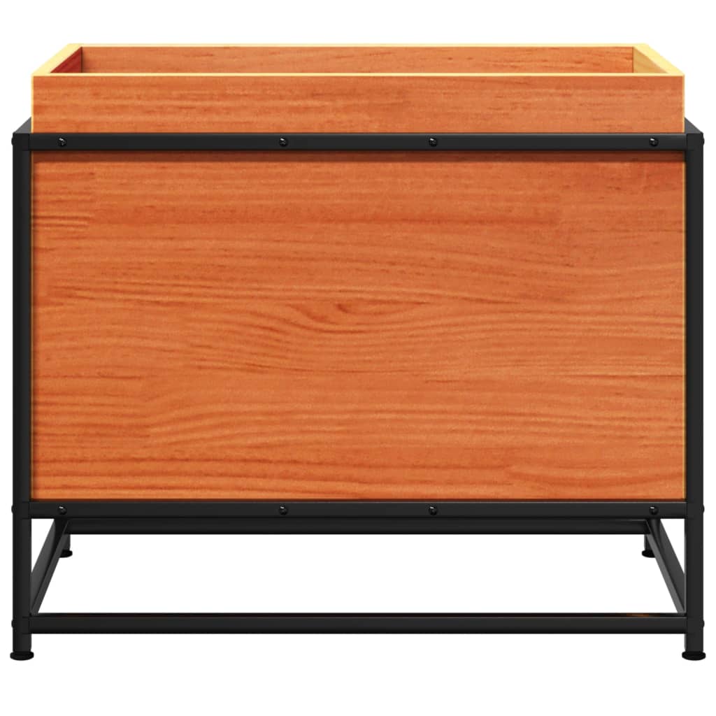 Plantenbak 60x40x50 cm massief grenenhout wasbruin is nu te koop bij PeponiXL, paradijselijk wonen!