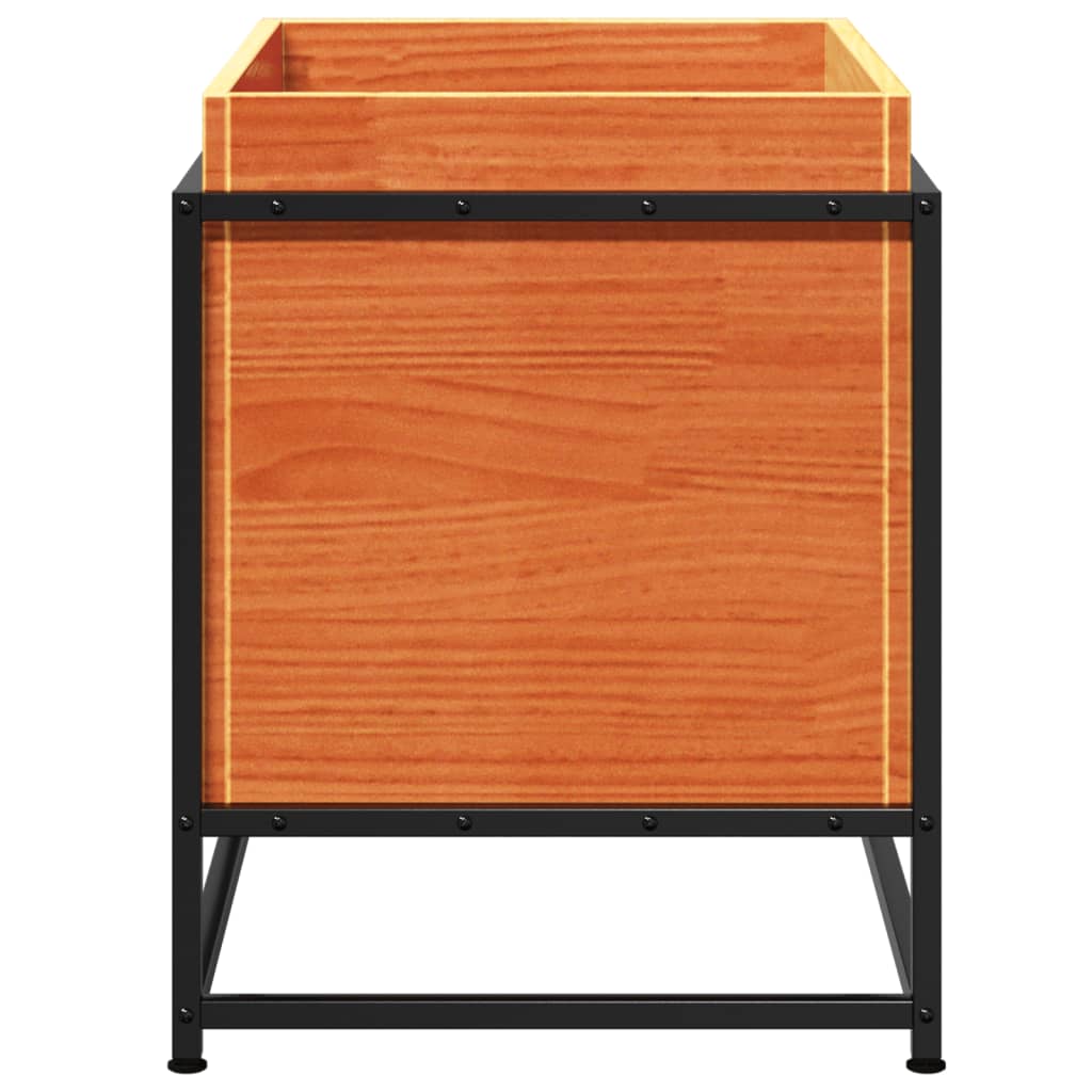 Plantenbak 60x40x50 cm massief grenenhout wasbruin is nu te koop bij PeponiXL, paradijselijk wonen!